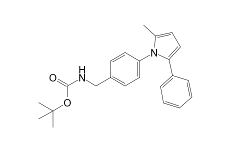 tert-Butyl (4-(2-methyl-5-phenyl-1H-pyrrol-1-yl)benzyl)-carbamate