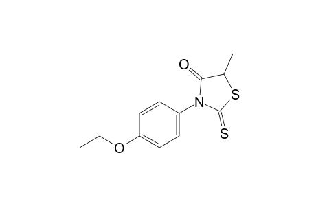 3-(p-ethoxyphenyl)-5-methylrhodanine
