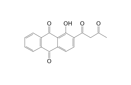 1-Hydroxy-2-(3-oxobutanoyl)anthracene-9,10-dione