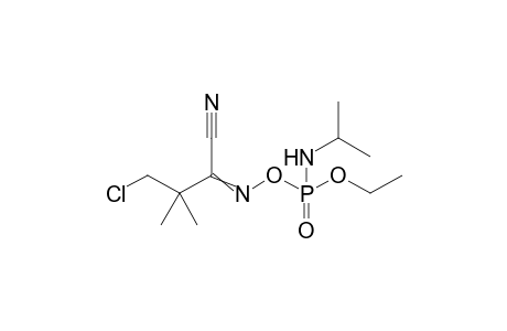 3,5-Dioxa-6-aza-4-phosphaoct-6-ene-8-nitrile, 7-(2-chloro-1,1-dimethylethyl)-4-[(1-methylethyl)amino]-, 4-oxide