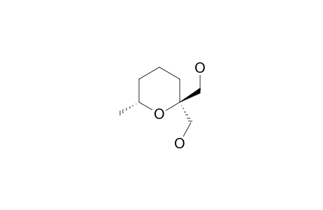 [(6R)-6-methyl-2-methylol-tetrahydropyran-2-yl]methanol
