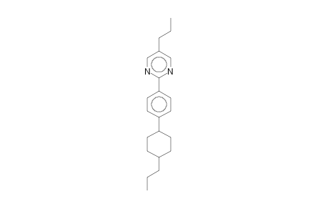 5-Propyl-2-[4-(4-propylcyclohexyl)phenyl]pyrimidine