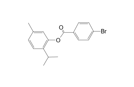 Benzoic acid, 4-bromo-, (2-isopropyl-5-methylphenyl) ester