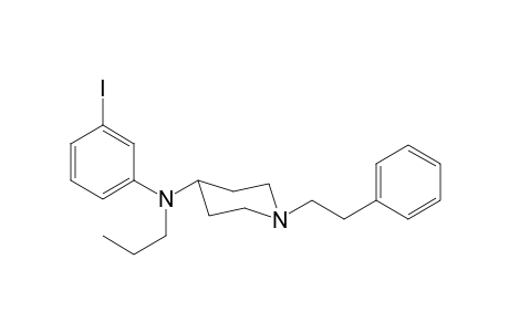 N-(3-Iodophenyl)-N-propyl-1-(2-phenylethyl)piperidin-4-amine