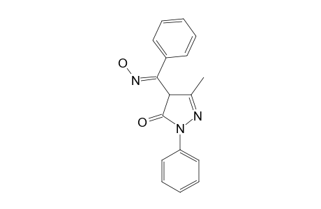 (Z)-2,4-DIHYDRO-4-[(HYDROXYAMINO)-PHENYLMETHYLENE]-5-METHYL-2-PHENYL-3H-PYRAZOL-3-ONE