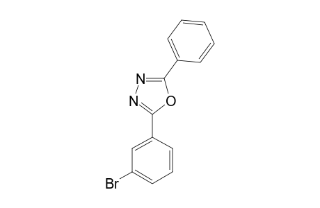 5-PHENYL-2-(3-BROMOPHENYL)-1,3,4-OXADIAZOLE