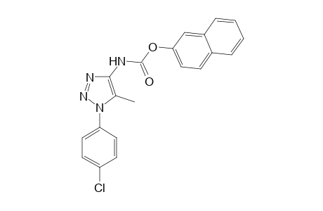 Naphthalen-2-yl (1-(4-chlorophenyl)-5-methyl-1H-1,2,3-triazol-4-yl)carbamate