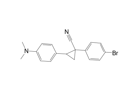 Cyclopropanecarbonitrile, 1-(p-bromophenyl)-2-[p-(dimethylamino)phenyl]-