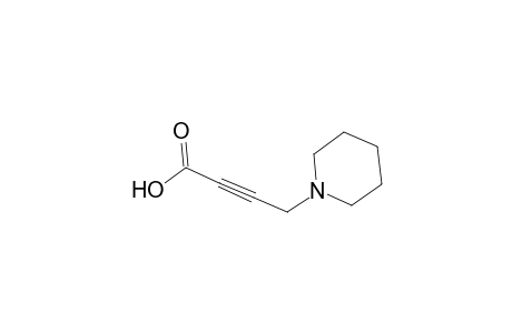 2-Butynoic acid, 4-(1-piperidinyl)-