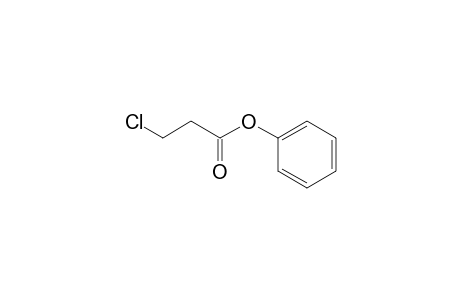 3-chloropropionic acid, phenyl ester