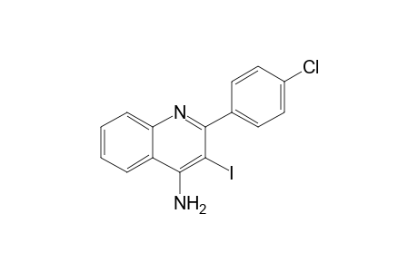 4-Amino-2-(4-chlorophenyl)-3-iodoquinoline