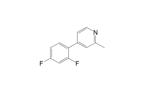 4-(2',4'-Difluorophenyl)picoline