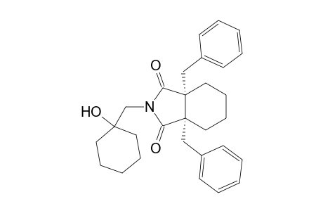 1H-Isoindole-1,3(2H)-dione, hexahydro-2-[(1-hydroxycyclohexyl)methyl]-3a,7a-bis(phenylmethyl)-, cis-
