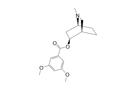5-SYN-(3,5-DIMETHOXYBENZOYLOXY)-2-METHYL-2-AZABICYClO-[2.2.2]-OCTANE