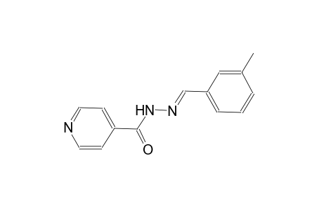 N'-[(E)-(3-methylphenyl)methylidene]isonicotinohydrazide