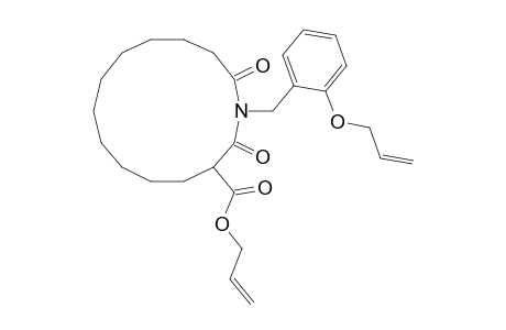 1-[2-(ALLYLOXY)-BENZYL]-2,14-DIOXO-1-AZACYCLOTETRADECANE-3-CARBOXYLIC-ACID-ALLYLESTER