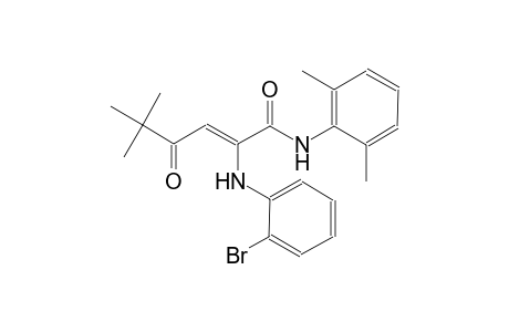 2-hexenamide, 2-[(2-bromophenyl)amino]-N-(2,6-dimethylphenyl)-5,5-dimethyl-4-oxo-, (2Z)-
