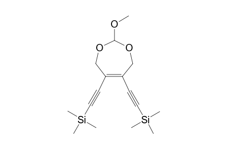 4,7-Dihydro-2-methoxy-5,6-[bis-(trimethylsilyl)ethynyl]-1,3-dioxepine