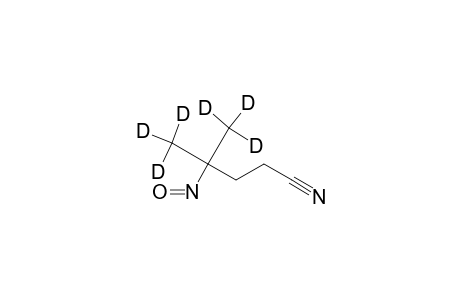 4-([D3]Methyl)-4-nitroso[5,5,5-D3]pentanenitrile