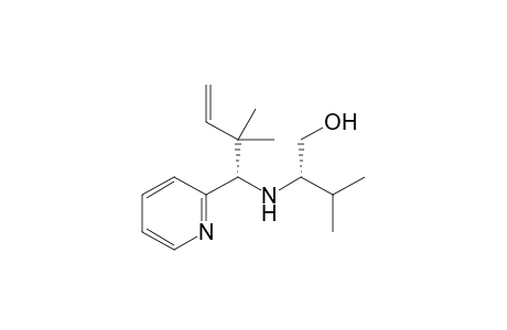 N-[1-(S)-(2-Pyridyl)-2,2-dimethyl-3-butenyl]-(S)-valinol
