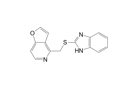 4-(1H-Benzimidazol-2-thiomethyl)furo[3,2-c]pyridine