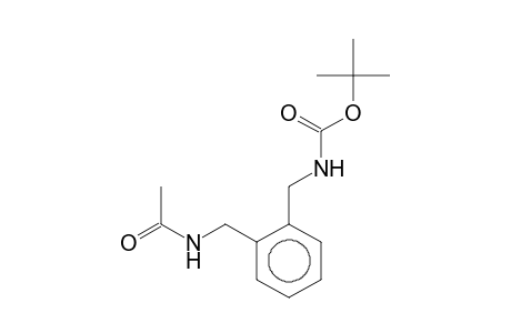 1,2-Benzenedimethanamine, N1-acetyl-N2-(t-butoxycarbonyl)-