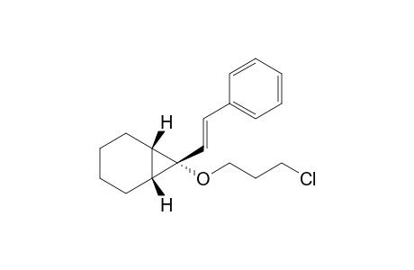 meso-(1S,6R,7S)-7-(3-Chloropropoxy)-7-[(E)-2-phenylethenyl]bicyclo[4.1.0]heptane