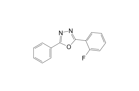 2-(o-fluorophenyl)-5-phenyl-1,3,4-oxadiazole