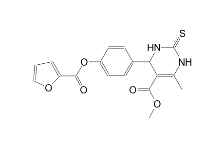 5-pyrimidinecarboxylic acid, 4-[4-[(2-furanylcarbonyl)oxy]phenyl]-1,2,3,4-tetrahydro-6-methyl-2-thioxo-, methyl ester