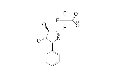 (+/-)-(2S,3S,4S)-3,4-DIHYDROXY-2-PHENYLPYRROLIDINE