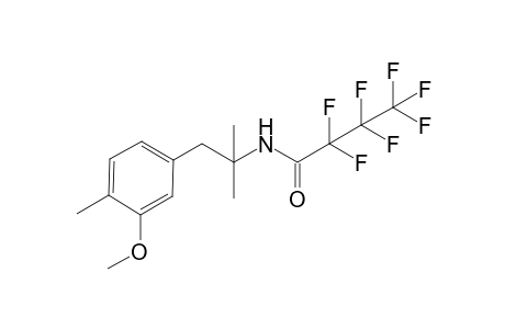 2,2,3,3,4,4,4-heptafluoro-N-(1-(3-methoxy-4-methylphenyl)-2-methylpropan-2-yl)butanamide
