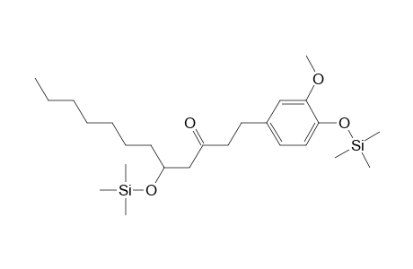 3-Dodecanone, 1-[3-methoxy-4-[(trimethylsilyl)oxy]phenyl]-5-[(trimethylsilyl)oxy]-