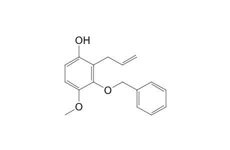 2-Allyl-3-benzoxy-4-methoxy-phenol