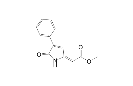 3-Phenyl-5-(E)-(methoxycarbonyl-methylidene)-pyyrrol-2-one