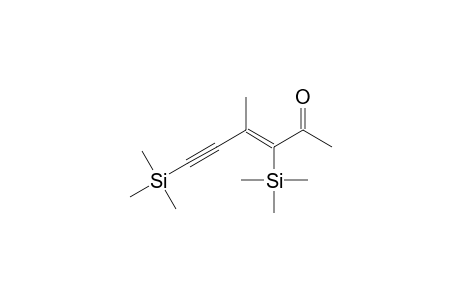3,6-Bis(trimethylsilyl)-4-methyl-3-hexen-5-yn-2-one