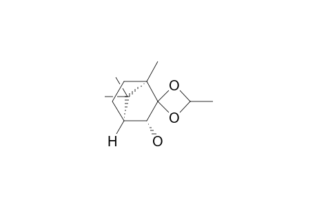 (1R,3R,4S)-1,7,7-Trimethyl-2,2-ethylenedioxybicyclo[2.2.1]heptan-3-ol