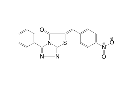 (6Z)-6-(4-nitrobenzylidene)-3-phenyl[1,3]thiazolo[2,3-c][1,2,4]triazol-5(6H)-one
