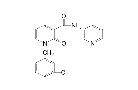 1-(m-CHLOROBENZYL)-1,2-DIHYDRO-2-OXO-N-3-PYRIDYLNICOTINAMIDE