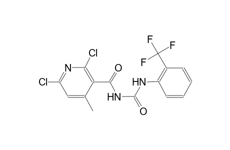 urea, N-[(2,6-dichloro-4-methyl-3-pyridinyl)carbonyl]-N'-[2-(trifluoromethyl)phenyl]-