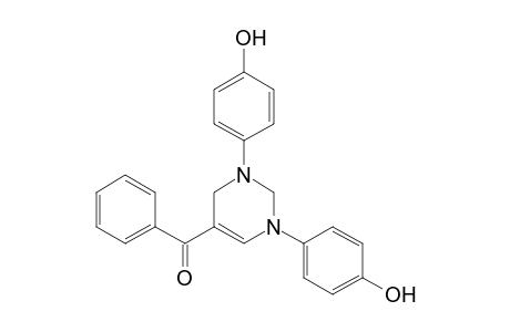 1,3-(Bis(4-hydroxyphenyl))-5-benzoyl-1,2,3,4-tetrahydropyrimidine