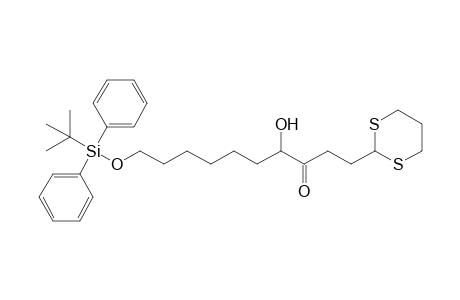 10-[tert-butyl(diphenyl)silyl]oxy-1-(1,3-dithian-2-yl)-4-hydroxy-decan-3-one