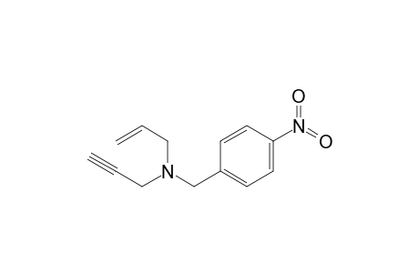 N-Allyl-N-(4-nitrobenzyl)-N-propargylamine