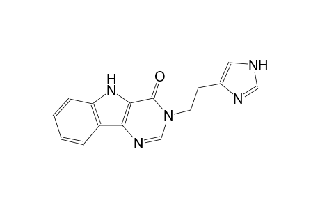 3-[2-(1H-imidazol-4-yl)ethyl]-3,5-dihydro-4H-pyrimido[5,4-b]indol-4-one