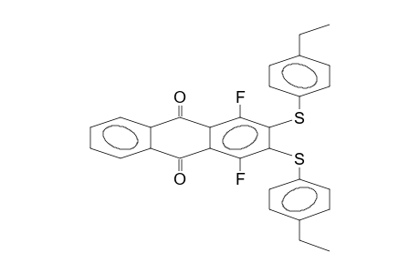 1,4-DIFLUORO-2,3-BIS(PARA-ETHYLPHENYLTHIO)-9,10-ANTHRAQUINONE