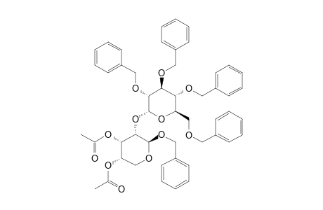 BENZYL-3,4-DI-O-ACETYL-2-O-(2,3,4,6-TETRA-O-BENZYL-ALPHA-D-GLUCOPYRANOSYL)-BETA-D-RIBOPYRANOSIDE