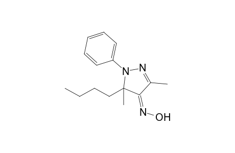 5-Butyl-4-hydroxyimino-3,5-dimethyl-1-phenyl-2-pyrazoline