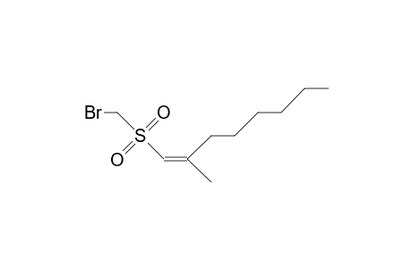 2-Methyl-(Z)-1-octenyl bromomethyl sulfone