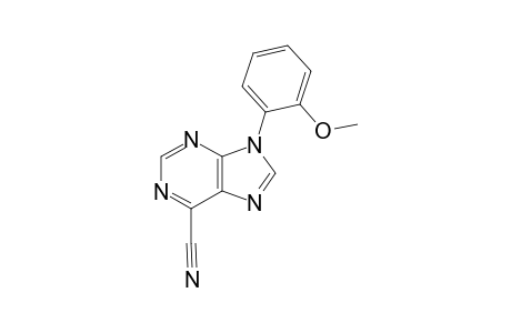 9-(2-methoxyphenyl)purine-6-carbonitrile