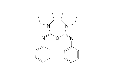 N",N"'-Diphenyl-N,N,N',N'-tetraethylformamimidic acid anhydride