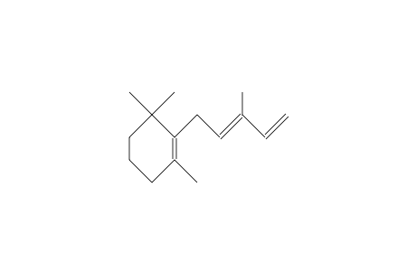 1,3,3-Trimethyl-2-[3'-methyl-2',4'-pentadienyl]cyclohexene